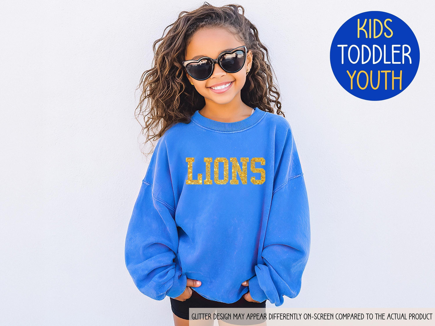 KIDS Custom Team Name Youth Sweatshirt, Football Team Youth Crewneck, Game Day Dance Sweater